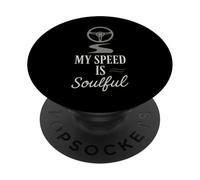 Sunday Driver Cruise Not Race Scenic Drive Road Trip Relax PopSockets Adhesive PopGrip