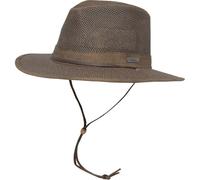 Sunday - EasyBreezer Hat - Unisex Sun Hat with Chin Strap, Tobacco Brown, Large