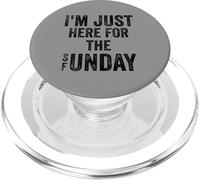 Sunday Funday Football Sports | Funny Football PopSockets PopGrip for MagSafe