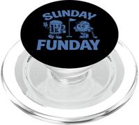 Sunday Funday Golfer Golf Lover Funny Golfing Golf Course PopSockets PopGrip for MagSafe