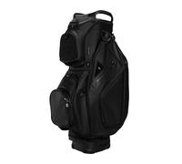 Sunday Golf Big Rig S-Class Cart Golf Bag - 12 Pockets, 14-Way Top Divider, Golf Bag for Men with Smell-Proof Organizer, Frosty Pocket, Black