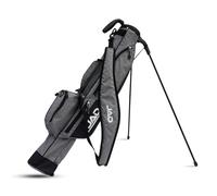 Sunday Golf Bag - Premium Everyday Sunday Golf Bag with Stand for Men, Women and Ladies, Ultra Lightweight, Easy to Carry Pitch n Putt Carry Bag (Grey)