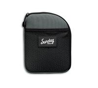 Sunday Golf Golf Valuables Pouch with Clip by | Zippered, Water Resistant Nylon, for Extra Tees, Pencils, Ball Markers (Midnight Green)