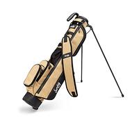Sunday Golf Loma Bag - Lightweight Sunday Golf Bag with Strap and Stand - Easy to Carry Golf Bag - Golf Stand Bag for The Driving Range, Par 3 and Executive Courses, 31 Inches Tall (Sandstone)