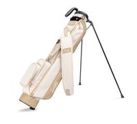 Sunday Golf Loma Bag - Lightweight Golf Bag with Strap and Stand - Easy to Carry Pitch n Putt Golf Bag - Par 3 and Executive Courses, 31 Inches Tall (Toasted Almond)