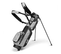 Sunday Golf Loma XL Bag - Lightweight Golf Bag with Strap and Stand - Easy to Carry Pitch n Putt Golf Bag - Par 3 and Executive Courses, 3.4 pounds (Heather Gray)