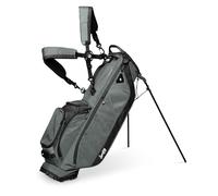 Sunday Golf Ryder Stand Bag:Lightweight Golf Bag, 2.2kg, Features Waterproof Zippers, 7 Spacious Pockets, Velcro Glove Holder and Rain Hood.Ideal Golf Stand Bag for Up to 14 Clubs, Midnight Green