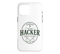 Sunday Hacker Golf Club Funny Golfer Weekend Fairway Case for iPhone 16 Pro Max