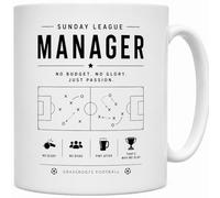 Sunday League Manager No Budget No Glory Just Passion Gift Mug