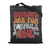 Sunday Racing Tote Bag Racing Club Reusable Grocery Shopping Bag Race Lover Gift Racing Sundays Handbag (Formula BL Tote)