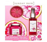 Sunday Rain Pink Grapefruit & Sea Salt Trio