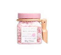 Sunday Rain Rejuvenating and Detoxifying Bath Crystals, Refreshing Bath Salts for Brightening Skin and Easing Tired Muscles, Infused with Soothing Rose Oil, Fresh Rose Petals Scent, 500g