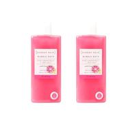 Sunday Rain Revitalising and Cleansing Pink Grapefruit and Sea Salt Bubble Bath, Vitamin-Rich, with Ceramides, Pink, 2 x 450ml