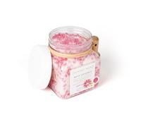 Sunday Rain Uplifting and Hydrating Pink Grapefruit and Sea Salt Bath Crystals Salts, with Ceramides, Pink, 500g