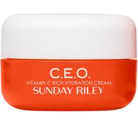 ~ NEW ~ SET OF 2 x SUNDAY RILEY C.E.O VITAMIN C RICH HYDRATION CREAM 15g BOXED