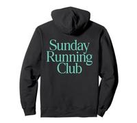 SUNDAY RUNNING CLUB X Jogger Jogging Runner Fitness Gym BACK Pullover Hoodie