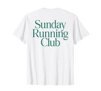 SUNDAY RUNNING CLUB X Jogger Jogging Runner Fitness Gym BACK T-Shirt