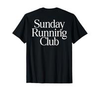 SUNDAY RUNNING CLUB X Jogger Jogging Runner Fitness Gym BACK T-Shirt