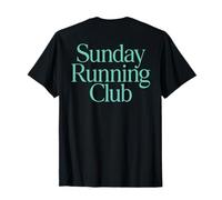 Sunday Running Club X Jogger Jogging Runner Fitness Gym Back T-Shirt
