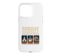 Sunday Schedule Sermon Pregame Kickoff Case for iPhone 15 Pro Max