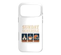 Sunday Schedule Sermon Pregame Kickoff Case for iPhone 17 Pro Max