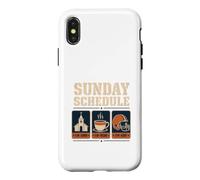 Sunday Schedule Sermon Pregame Kickoff Case for iPhone X/XS