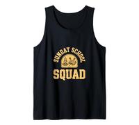 Sunday School Squad Bible Camp Retro Vintage Tank Top