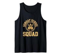 Sunday School Squad Bible Camp Retro Vintage Tank Top