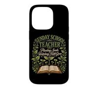 Sunday School Teacher Planting Seeds Faith Grow Case for iPhone 14 Pro
