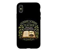 Sunday School Teacher Planting Seeds Faith Grow Case for iPhone X/XS