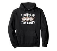 Sunday School Teacher Shepherd Little Lambs Church Pullover Hoodie