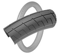 Sunday Street Sweeper V2 20´´ X 2.40 Rigid Urban Tyre Black 20´´ x 2.40 20´´ x 2.40 Black