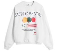 SUNDAYFRUITMARKET Women's Open Sun Crewneck Gray