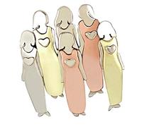 Sundaylike life forget Me Not Pin Badge Sister Jewelry Brooch Personality Ladies Three Color Charm Brooch Wild Fancy Brooch Gifts for Women Birthday Unique