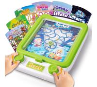 Sundaymot Labyrinth Board Game with 6 Maze Card, Fine Motor Skills Toys, Montessori Educational Learning Toys, Kids Games for Road Trips and Air Travel, Gifts for Boys Girls Aged 5+