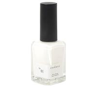 Sundays 10-Free, Nontoxic Nail Polish No.01 (Opaque snow white)