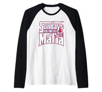 Sundays are for The Mafia Raglan Baseball Tee