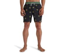 Sundays LB Volley Shorts in Black