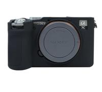 SundayZaZa Silicone Gel Soft Camera Case for Sony Alpha 7C II a7c2 (Black)