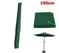 Sundaze 190Cm Green Parasol Cover Patio Sun Shade Umbrella Covers