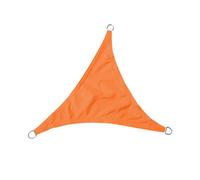 Sundaze 2X2X2M Triangle Orange Sun Shade Sail Outdoor Garden Patio Sunscreen Uv Block With Free Rope
