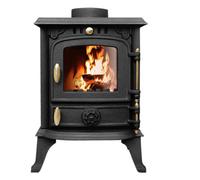 Sundaze 4.5Kw Multifuel Stove Heating Fireplace Cast Iron Defra Approved Eco Design