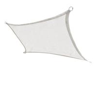 Sundaze 4X2M Sun Shade Sail Rectangle Hdpe Breathable Uv Block Sunscreen White With Free Rope