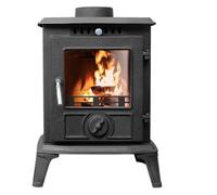 Sundaze 5Kw Defra Approved Eco Design Multifuel Stove Wood Burning Cast Iron Fireplace
