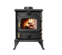 Sundaze 5Kw Multifuel Stove Log Burner Fireplace Cast Iron Defra Approved Eco Design