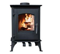 Sundaze 5Kw Multifuel Stove Log Burner Woodburning Fireplace Defra Approved Eco Design
