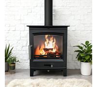 Sundaze 5Kw Solid Multifuel Wood Burning Stove Defra Approved Eco Design