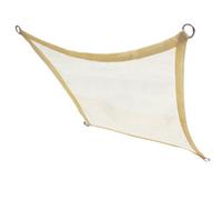 Sundaze 5X5M Sun Shade Sail Square Hdpe Breathable Uv Block Sunscreen Cream With Free Rope