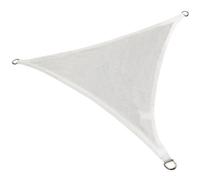 Sundaze 5X5X5M Sun Shade Sail Triangle Hdpe Breathable Uv Block Sunscreen White With Free Rope