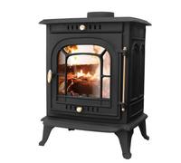 Sundaze 7Kw Woodburning Multifuel Stove Cast Iron Log Burner Defra Approved Eco Design